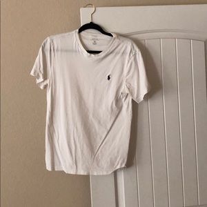 white Polo Ralph Lauren T-shirt